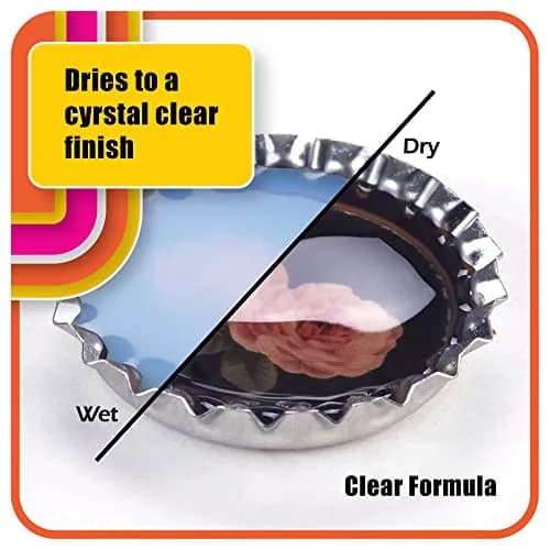Mod Podge Dimensional Magic 2oz Clear | Epoxy-Like 3D Gloss Finish for Crafts thumbnail 5