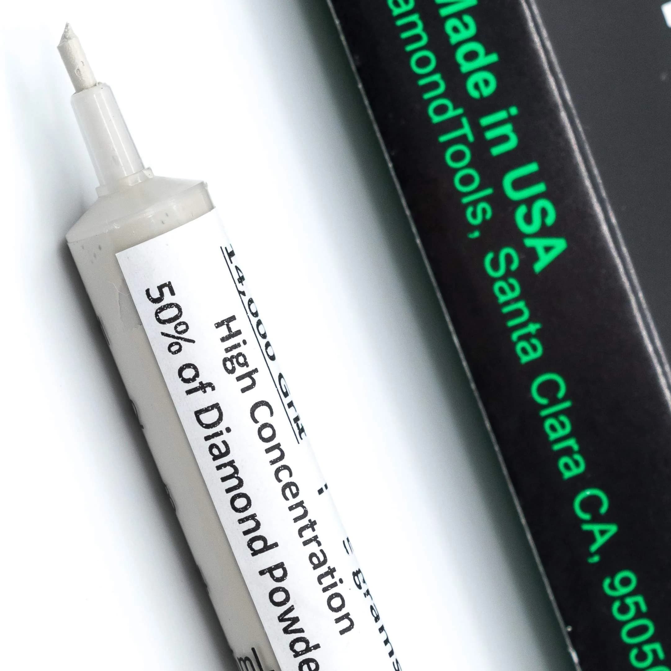 TechDiamondTools Diamond Polishing Compound 5g (0.176 oz) | 14,000 Grit (0-1 Micron) for Mirror Finish - main product image
