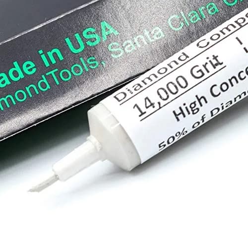 TechDiamondTools Diamond Polishing Compound 5g (0.176 oz) | 14,000 Grit (0-1 Micron) for Mirror Finish thumbnail 7