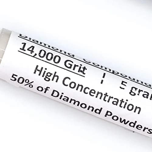 TechDiamondTools Diamond Polishing Compound 5g (0.176 oz) | 14,000 Grit (0-1 Micron) for Mirror Finish thumbnail 9