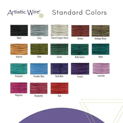 Artistic Wire Silver Plated Copper Craft Wire 20 Gauge Gold Color 25 ft (7.62 m) | Dead Soft, Tarnish Resistant thumbnail 5