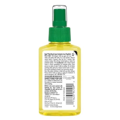Repel Plant-Based Lemon Eucalyptus Insect Repellent 4 Fl Oz | DEET-Free Mosquito Barrier for Outdoors & Travel thumbnail 8