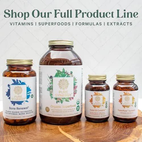 PURE SYNERGY Multi·Vita·Min for Men & Women 60 Tablets | Whole-Food Organic Multivitamin thumbnail 6