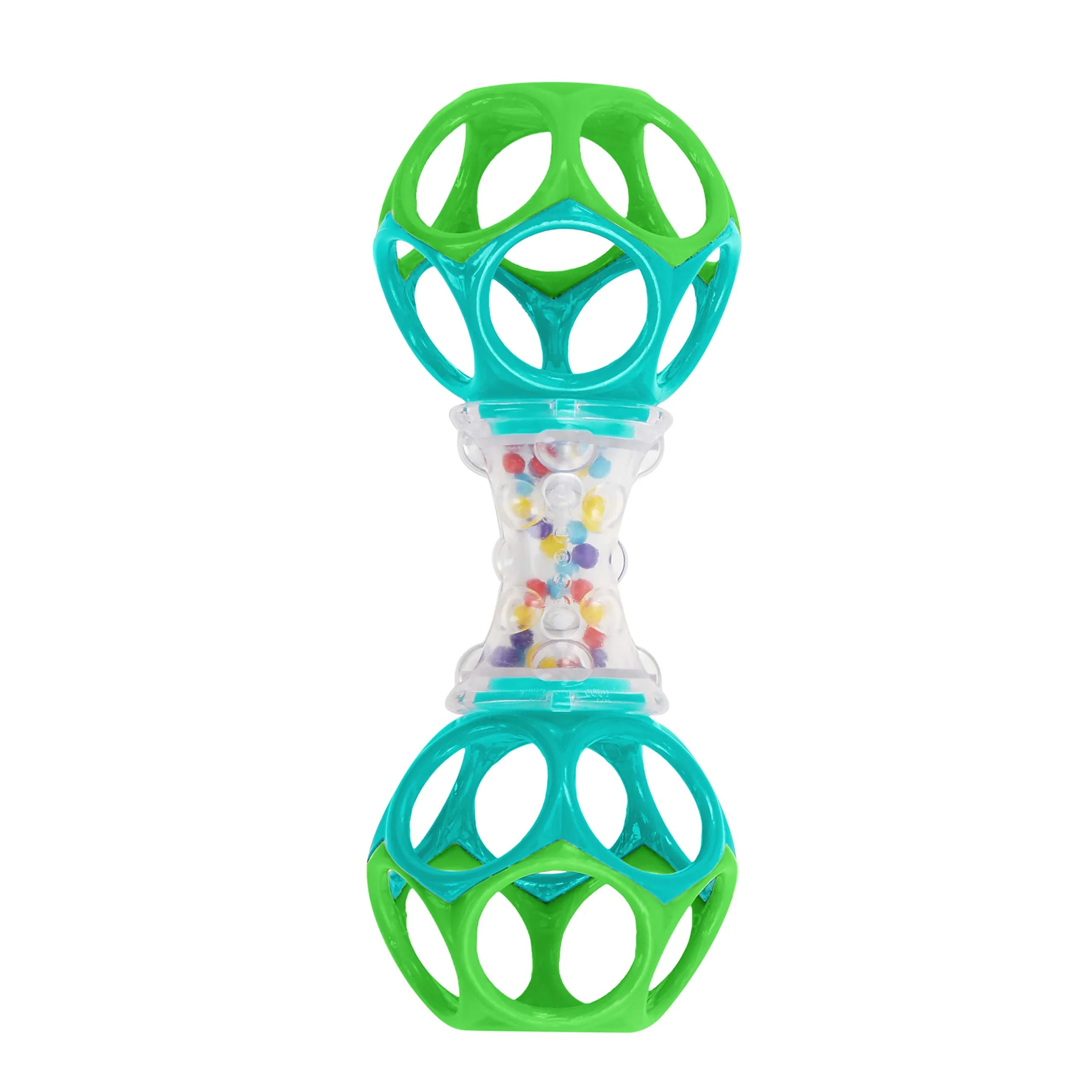 Bright Starts Oball Shaker Rattle Toy | BPA-Free, Easy Grip for Newborns & Infants - main product image