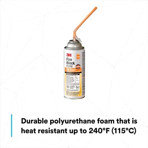3M Fire Block Foam FB-Foam Orange 355ml (12 fl oz) | Tested ASTM E84 Type V Fireblock thumbnail 2