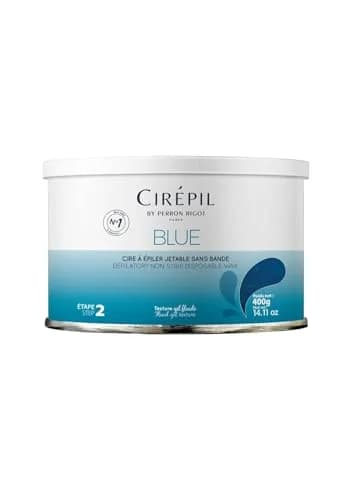 Cirepil Blue Stripless Hard Wax 400g (14.11oz) | Professional Salon-Quality Hair Removal for All Skin Types thumbnail 1