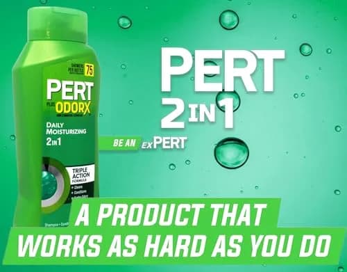 Pert 2-in-1 Complete Clean Shampoo and Conditioner for Men - 750ml (25.4 Fl Oz) Each | Fresh Scent & All-Day Manageability thumbnail 6