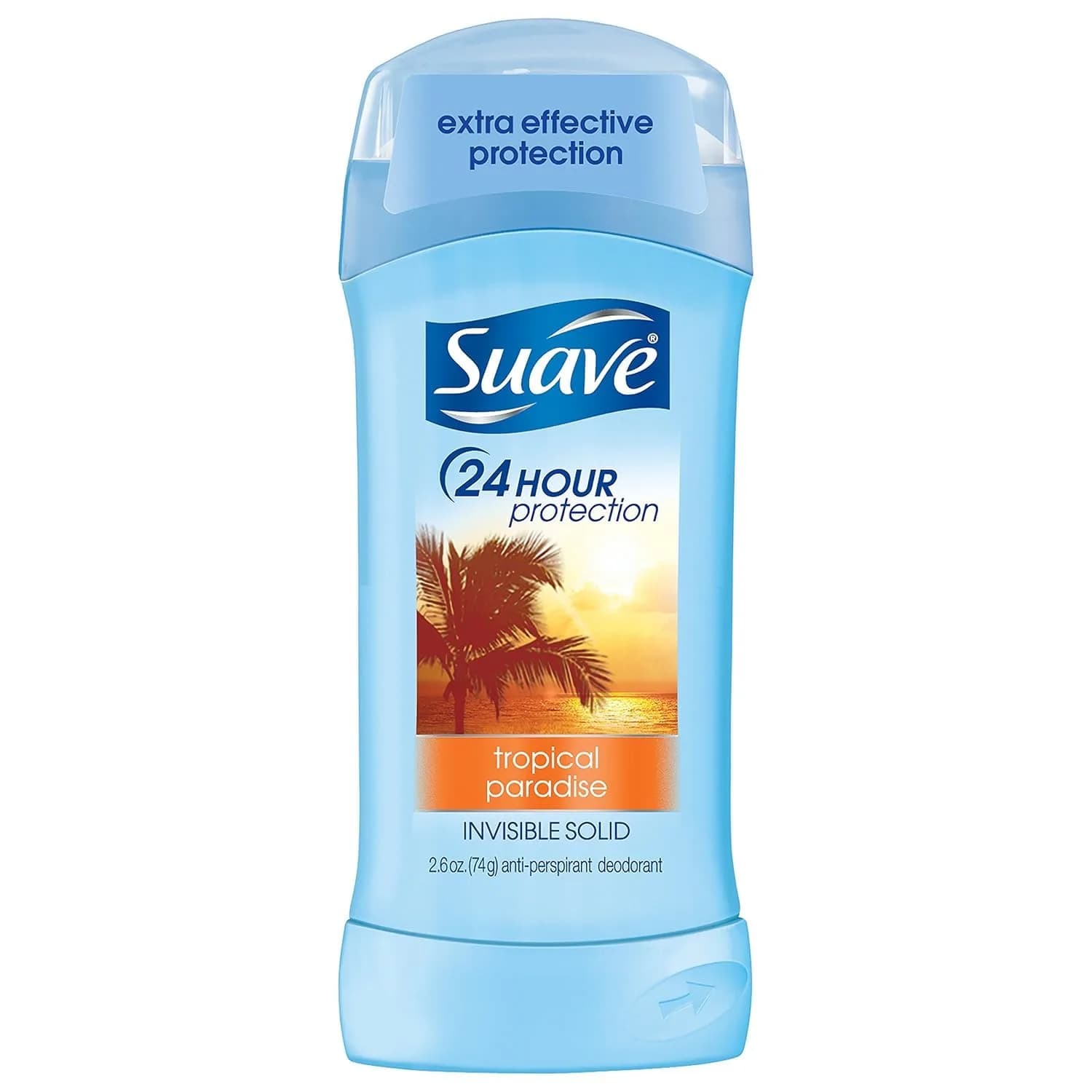 Suave Body Deodorant Stick Sweet Pea & Violet 2.6 Oz | 24-Hour Odor & Wetness Protection — Multi