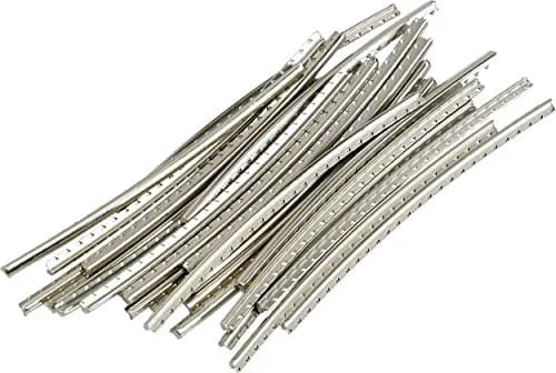 Fender Medium Jumbo Guitar Frets, Pack of 24 | Nickel Silver, Pre-cut & Radiused for 9.5" Radius thumbnail 1