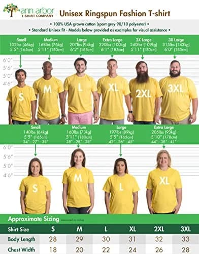 Ann Arbor T-shirt Co. Smile Face Unisex T-Shirt Medium Yellow | Soft Cotton, Modern Fit, Positive Vibe thumbnail 7