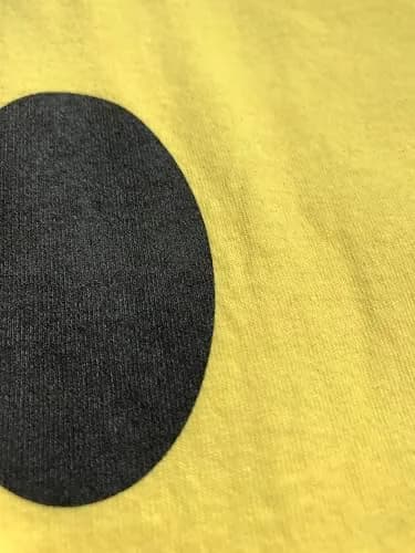 Ann Arbor T-shirt Co. Smile Face Unisex T-Shirt 2XL Yellow | Soft Cotton, Modern Fit, Positive Vibe thumbnail 5