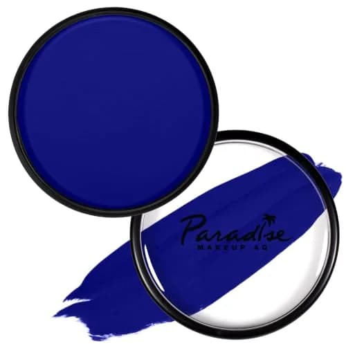Mehron Makeup Paradise AQ - DARK BLUE | Water-Activated Face & Body Paint, 1.16 oz, Vibrant & Long-Lasting thumbnail 1