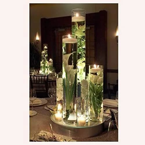 WGVI WGV Cylinder Vase Diameter 5" Height 18" | Clear Glass Floral Planter thumbnail 5