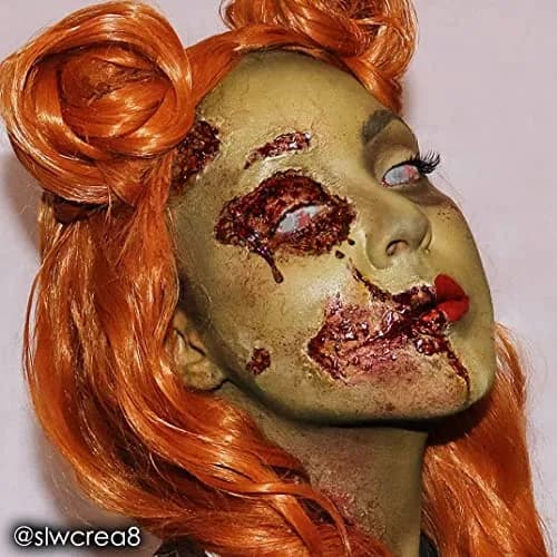 Mehron Makeup Coagulated Blood Gel 30ml (1 Fl Oz) | Realistic Fake Scab Blood for SFX thumbnail 5