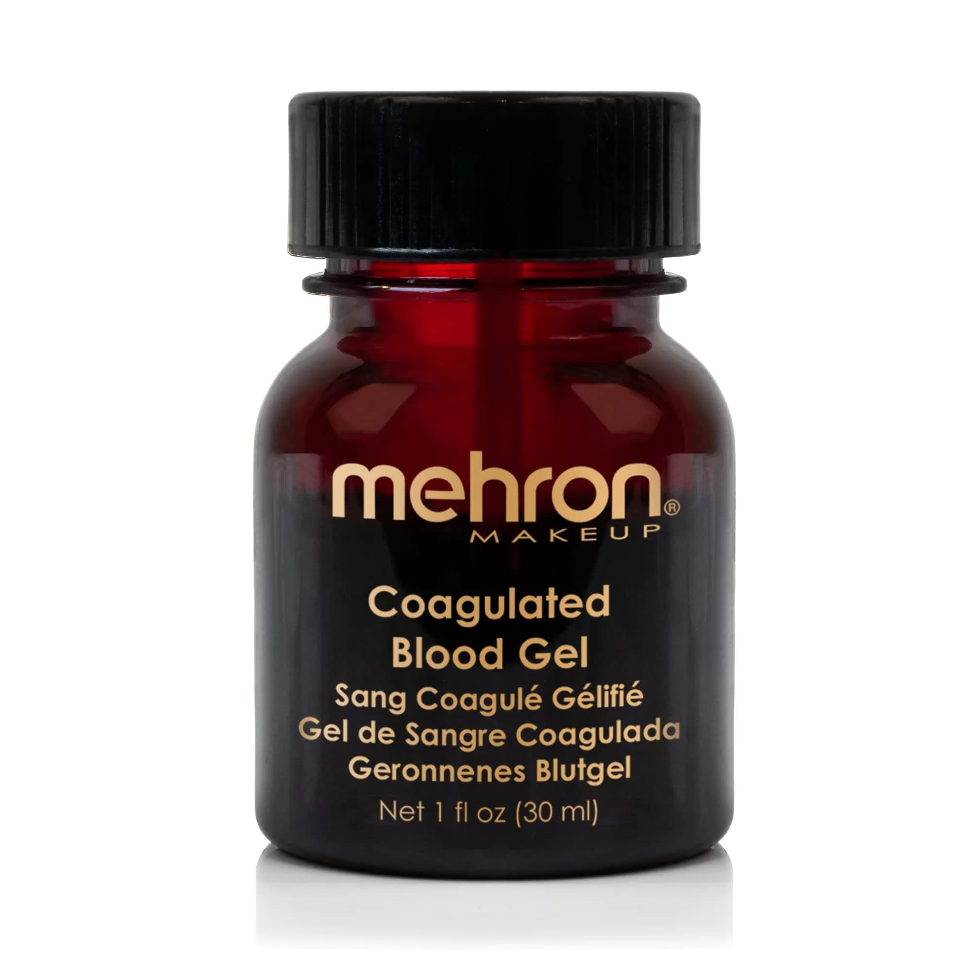 Mehron Makeup Coagulated Blood Gel 30ml (1 Fl Oz) | Realistic Fake Scab Blood for SFX - main product image