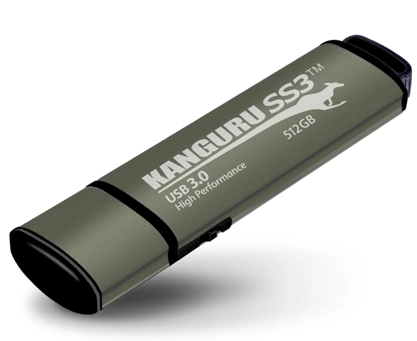 Kanguru SS3 16GB USB 3.0 Flash Drive with Write Protect Switch | SuperSpeed Portable Storage — 32GB / SS3