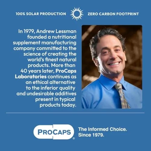ANDREW LESSMAN ProCaps Circulation & Vein Support 60 Capsules | Supports Healthy Legs & Veins thumbnail 7