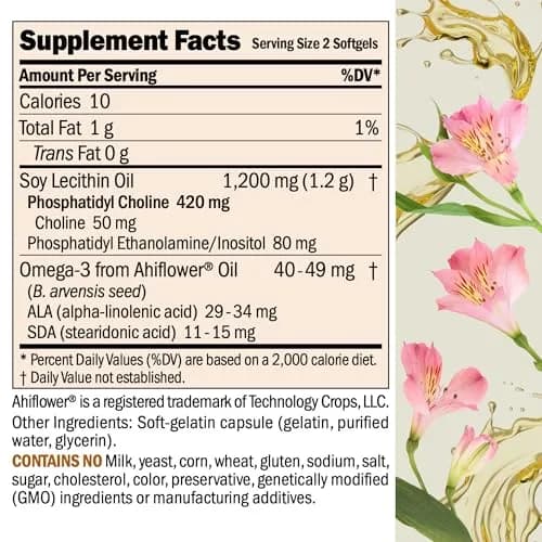 Andrew Lessman ProCaps PC Liver & Brain Benefits 360 Count Softgels | Supports Cognitive Function & Liver Health thumbnail 2