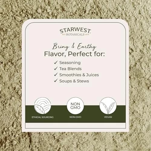 Starwest Botanicals Organic Bladderwrack Powder 113g (4 oz) | USDA Certified Organic Marine Botanical thumbnail 3