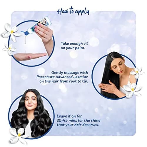 Parachute Advansed Jasmine Enriched Coconut Hair Oil 200ml (6.7 Fl Oz) | Scalp Nourishment for Stronger, Softer Hair thumbnail 7