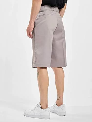 Dickies Men’s 13-Inch Loose Fit Work Shorts – Durable Outdoor Uniform Shorts with Multi-Pockets for Men on The Job, Silver Gray, 48 thumbnail 2