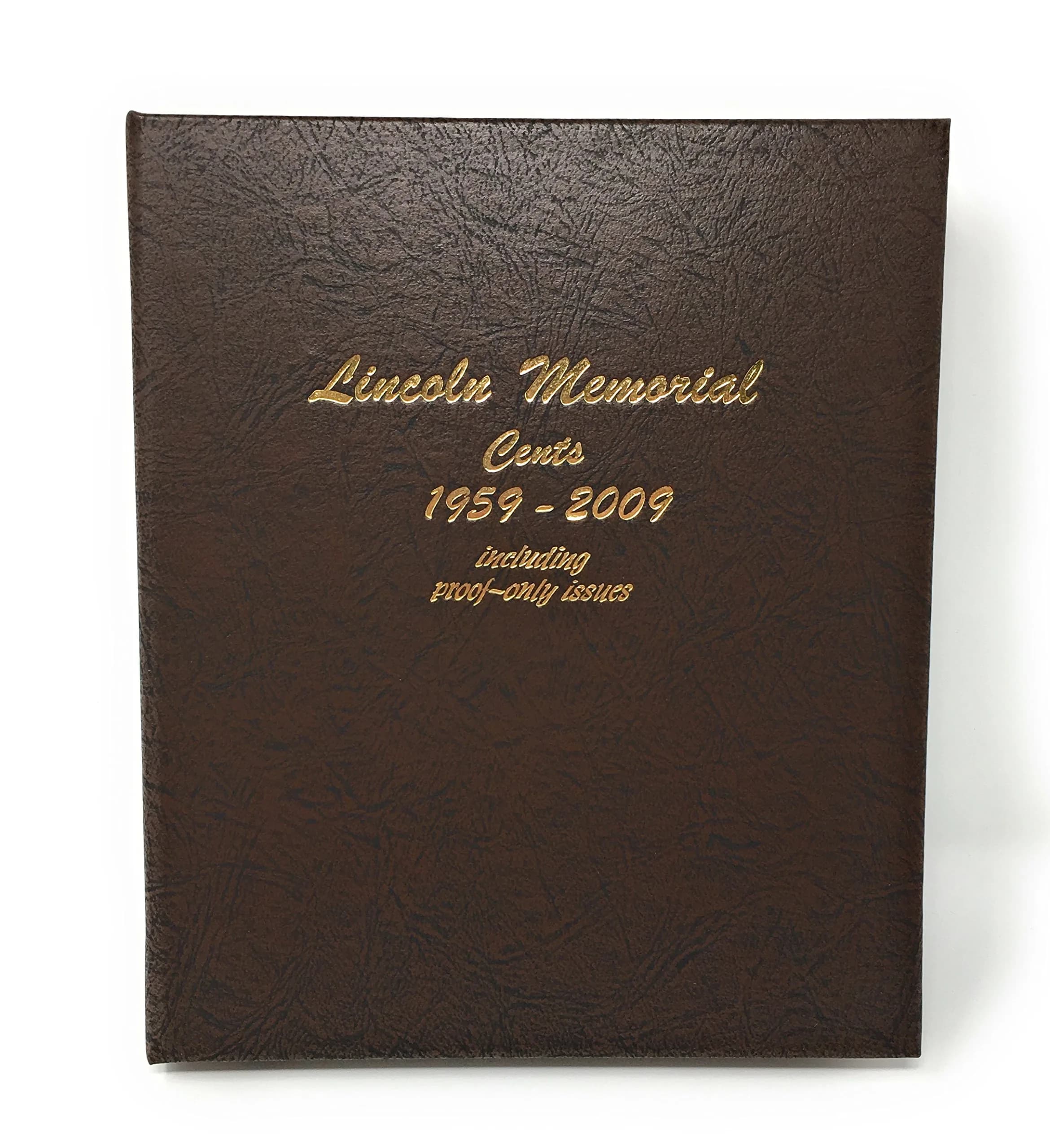 Dansco Lincoln Memorial Cent Coin Album 1958-2009 with Proof #8102 | Holds 180 Coins