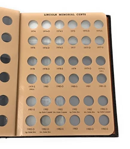 Dansco Lincoln Memorial Cent Coin Album 1958-2009 with Proof #8102 | Holds 180 Coins thumbnail 5