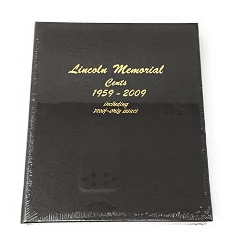 Dansco Lincoln Memorial Cent Coin Album 1958-2009 with Proof #8102 | Holds 180 Coins thumbnail 9