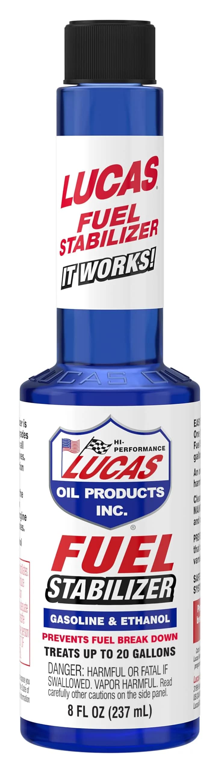 Lucas Oil Fuel Stabilizer 15 oz (443 ml) | Prevents Fuel Degradation & Cleans Fuel Systems — 12-Pack