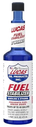 Lucas Oil Fuel Stabilizer 15 oz. (443ml) | Prevents Fuel Degradation & Cleans System thumbnail 1