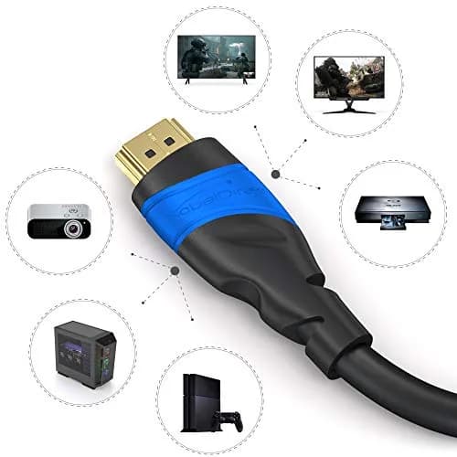 KabelDirekt 4K HDMI Cable 50ft | German Flexcore Technology for Ultra HD & Gaming thumbnail 7