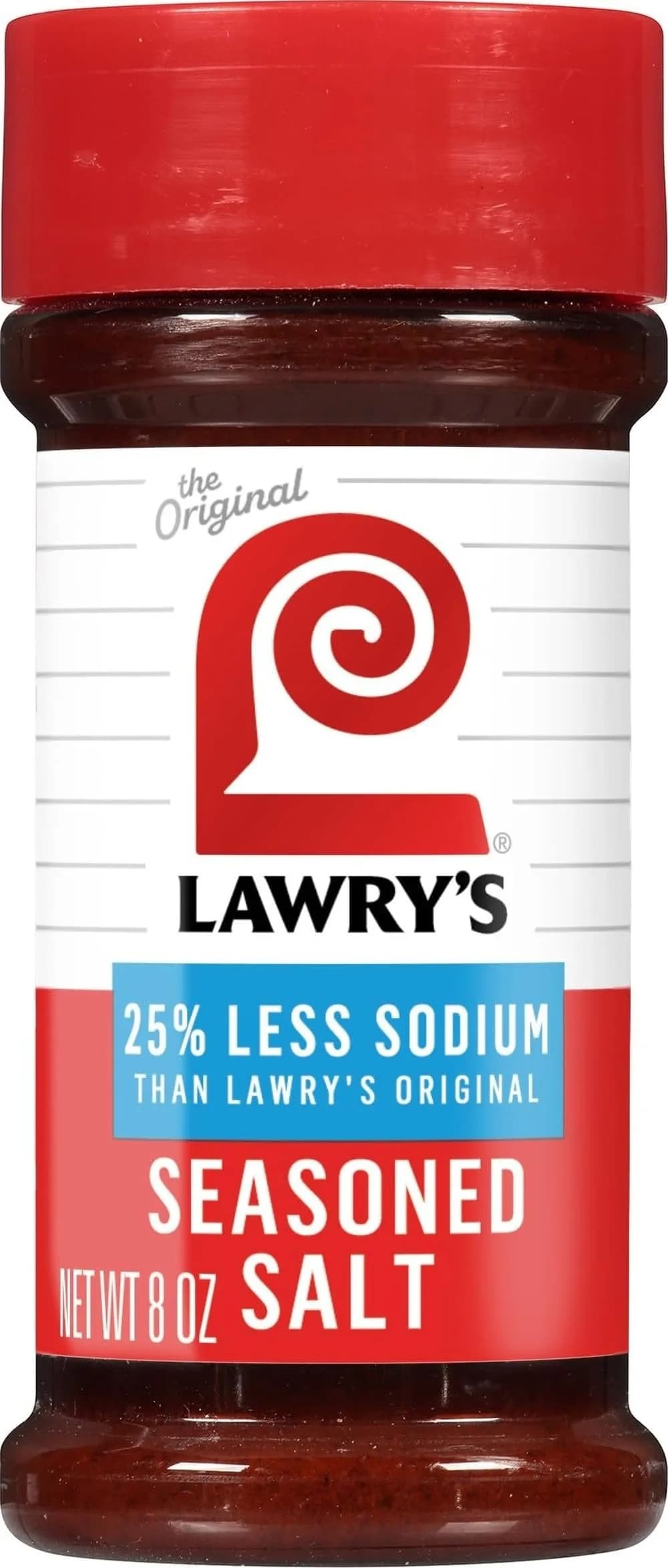 Lawry's Seasoned Salt, 25% Less Sodium, 311g (11 oz) | Kosher Certified All-Purpose Seasoning — 8 Ounce