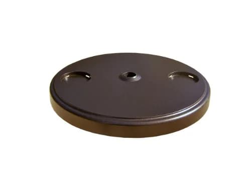 Shademobile RU22-6275 Accessory Table, Bronze | 21-inch Round Resin Table for Patio & Garden thumbnail 1