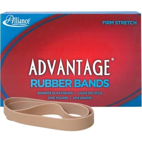 Alliance Rubber Advantage Rubber Bands 1 lb | Durable, Sturdy & Made in USA thumbnail 1