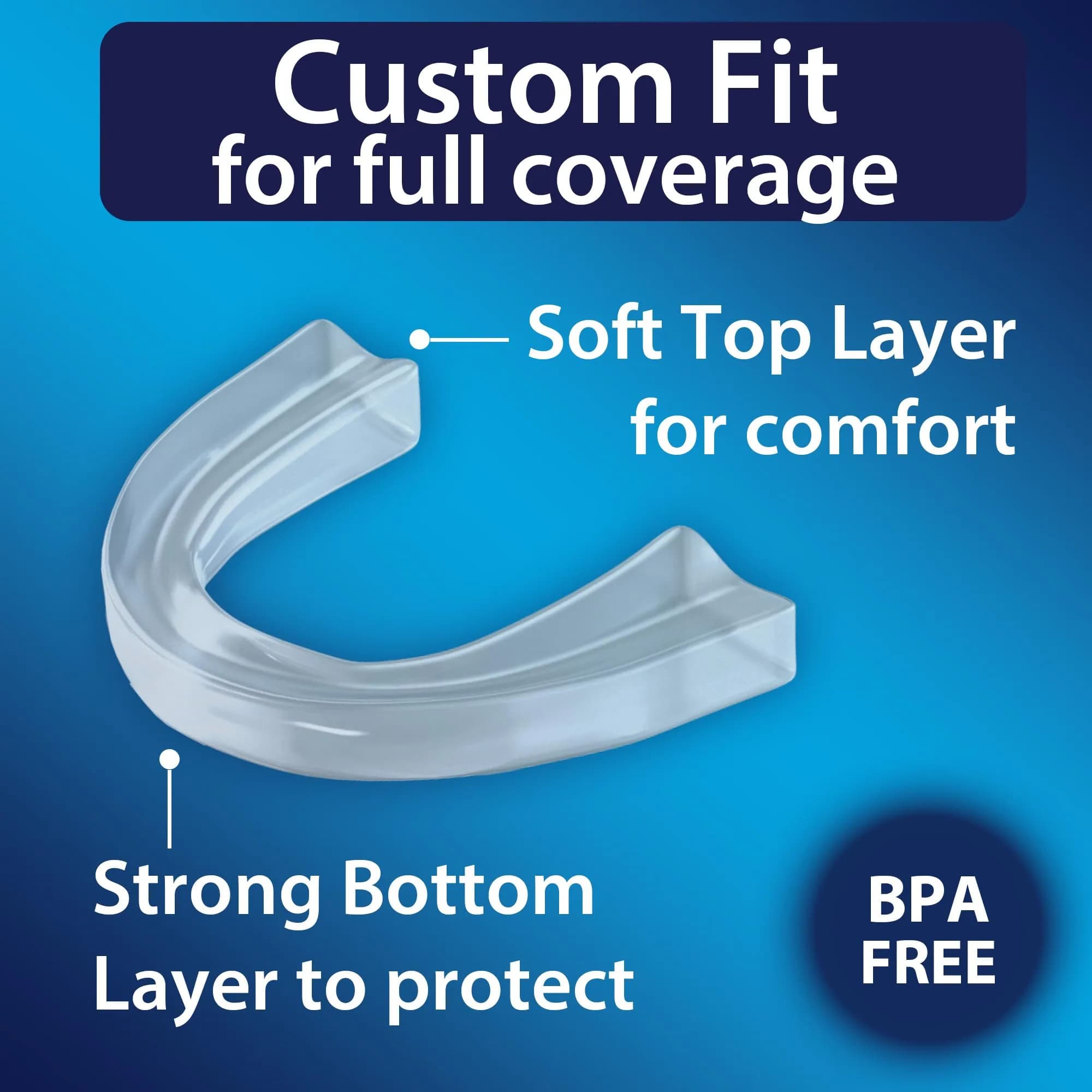 DenTek Professional-Fit Dental Guard for Teeth Grinding, 1 Count | Custom Fit Night Guard for Bruxism thumbnail 3