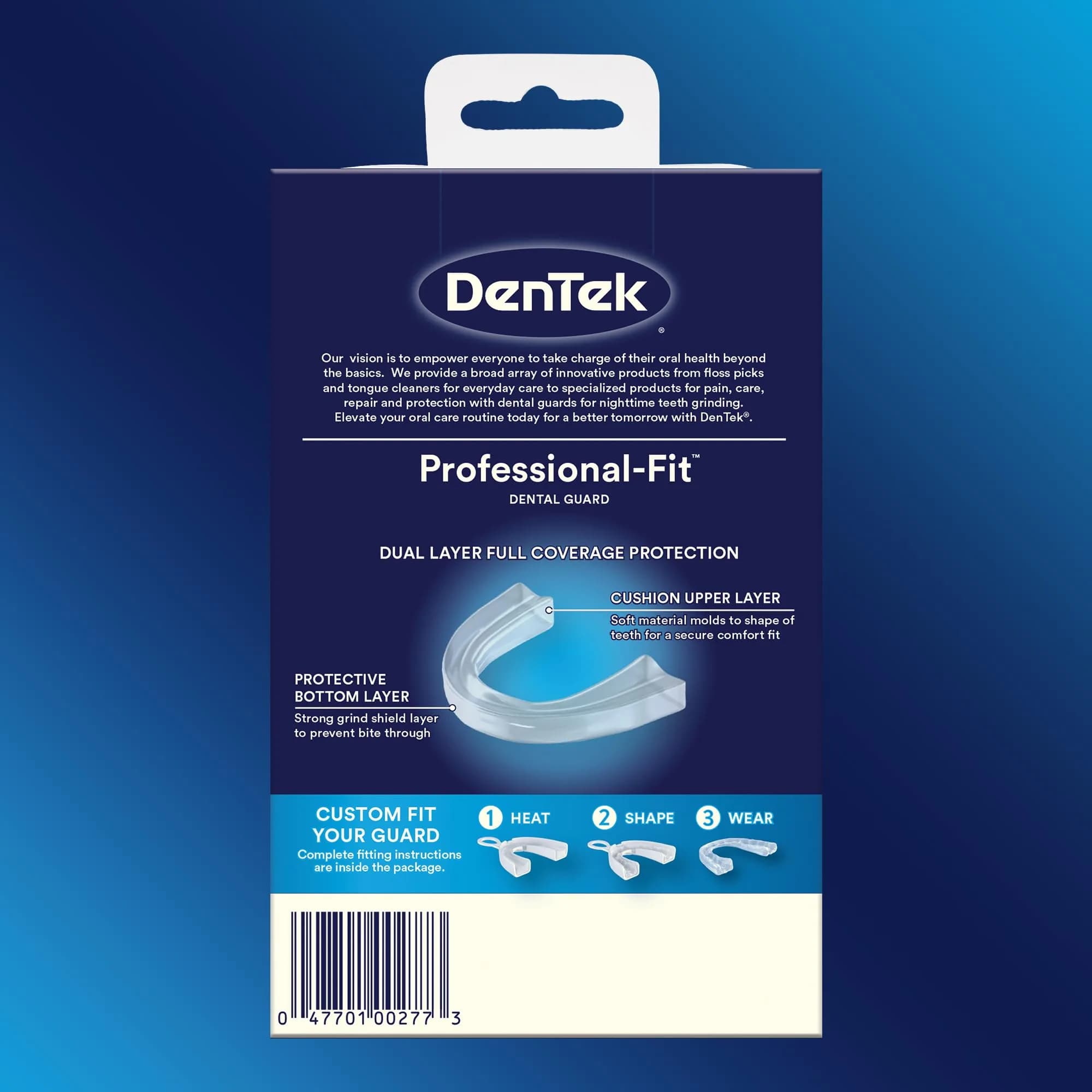 DenTek Professional-Fit Dental Guard for Teeth Grinding, 1 Count | Custom Fit Night Guard for Bruxism thumbnail 7