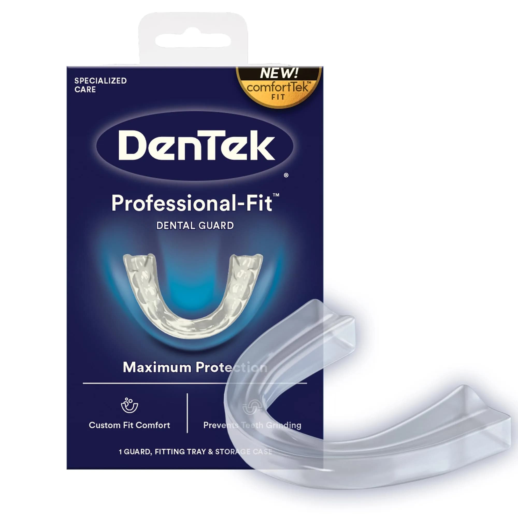 DenTek Professional-Fit Dental Guard for Teeth Grinding, 1 Count | Custom Fit Night Guard for Bruxism thumbnail 8