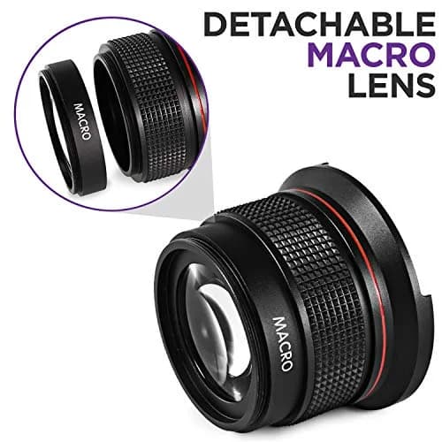 Altura Photo 58mm 0.35x Fisheye Wide Angle Lens with Macro for Canon DSLR | Ultra Wide & Macro thumbnail 6