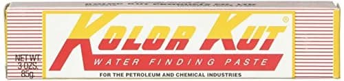 Kolor Kut 3 Ounce Water Finding Paste | Detects Water in Fuel Tanks Instantly thumbnail 1
