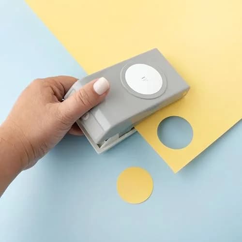 EK Tools Large Circle Punch 1.5 inch (3.81 cm) with Safety Lock | Precise Circles for Paper Crafts thumbnail 4