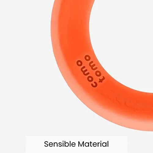Comotomo Silicone Baby Teether, Orange | BPA-Free, Food-Grade Silicone thumbnail 5