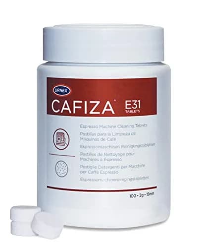 Urnex Cafiza Coffee Machine Cleaning Tablets 100 x 1.2 g | Concentrated, Acrylic, NSF Certified thumbnail 1