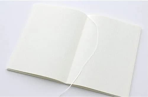 Midori MD Notebook, A5, Grid Ruled | Original Writing Paper, 176 Pages, Thread Binding thumbnail 4