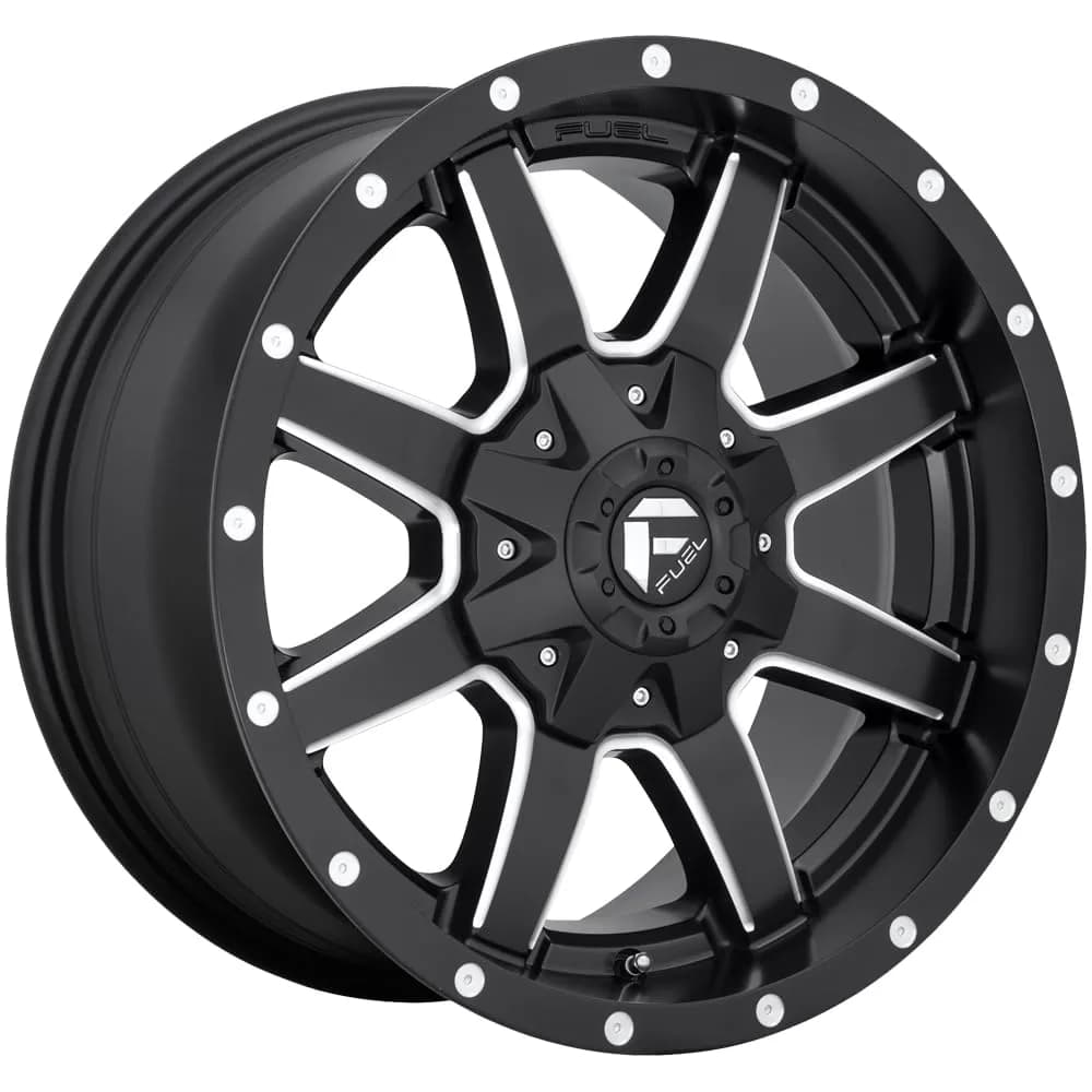 Fuel Off-Road D538 Maverick 20x9 Matte Black Wheel | 5x139.75 Bolt Pattern, 20 Inch Diameter, 9 Inch Width
