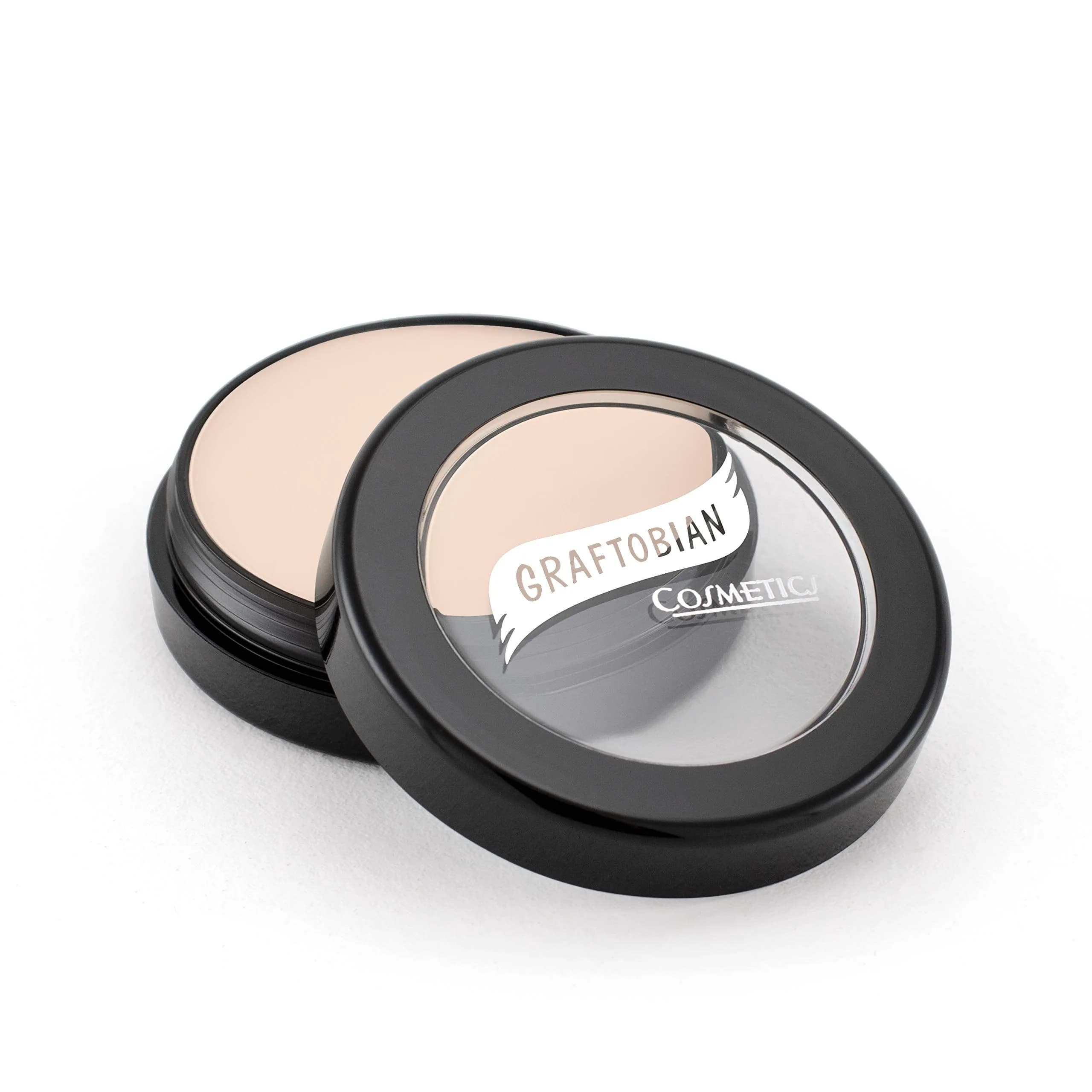 Graftobian HD Glamour Crème Foundation 0.5 oz (14.17 g) Prima Donna (N) | Weightless Full Coverage Makeup for All Skin Types — Lady Fair (N)