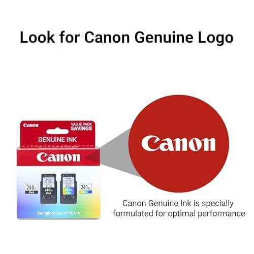 Canon PG-240 XL / CL-241 XL Value Pack (2 Cartridges) — Black & Color Ink | 300 Pages Black, 400 Pages Color thumbnail 4