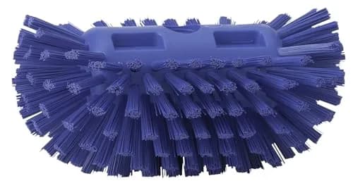 Vikan Polyester Bristle Hand-Held Tank Brush, 8" | Effective for Industrial Tanks & Drains thumbnail 1