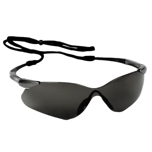 KleenGuard Nemesis VL Safety Sunglasses (25704), Frameless UV Protection, Smoke Lens, 12 Pairs | Lightweight, Impact-Resistant thumbnail 1