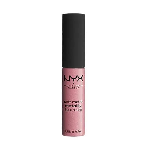 NYX PROFESSIONAL MAKEUP Soft Matte Metallic Lip Cream Liquid Lipstick Milan 6.5ml (0.22 Fl Oz) | PETA-Certified Cruelty-Free Metallic Matte Finish thumbnail 1