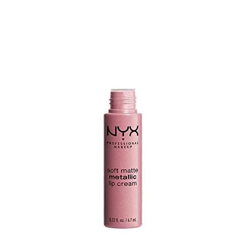 NYX PROFESSIONAL MAKEUP Soft Matte Metallic Lip Cream Liquid Lipstick Milan 6.5ml (0.22 Fl Oz) | PETA-Certified Cruelty-Free Metallic Matte Finish thumbnail 3
